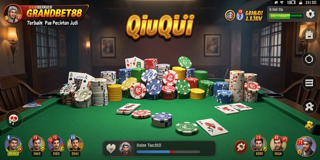Screenshot gameplay QiuQiu yang menarik di GRANDBET88.