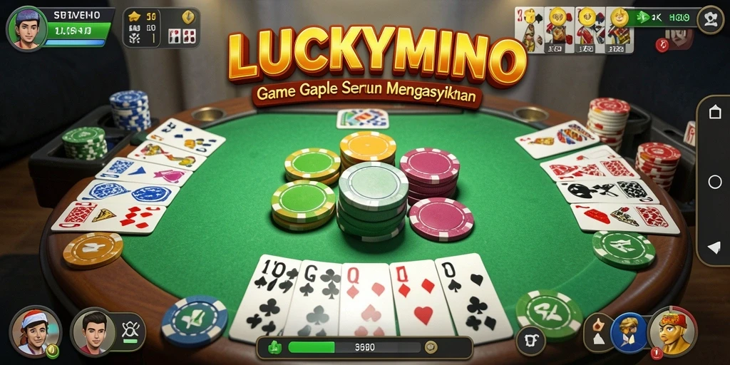 Tangkapan layar gameplay LUCKYMINO yang menarik dan seru.