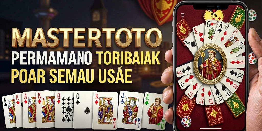 Tampilan gameplay seru MASTERTOTO dalam permainan Domino.