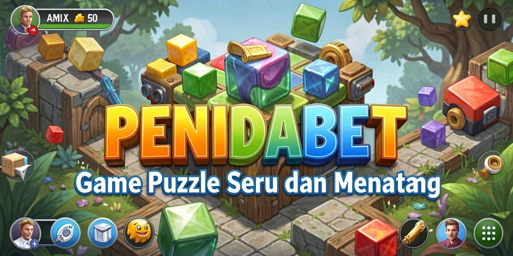 Tampilan gameplay menarik dari PENIDABET yang penuh tantangan Puzzle.