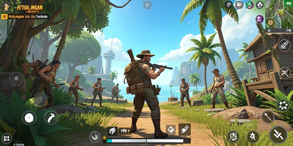 Gameplay PT89 menampilkan eksplorasi luas dan interaksi karakter yang mendalam.