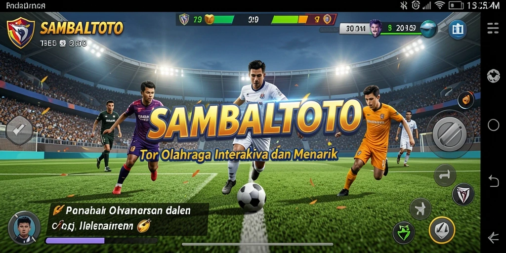 Gameplay menarik dalam SAMBALTOTO yang menawarkan pengalaman bermain olahraga.