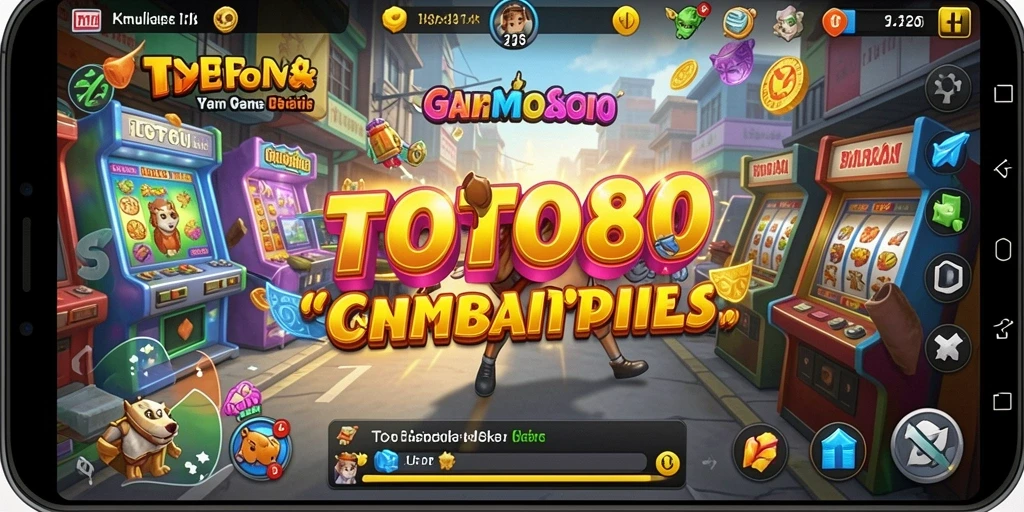 Screenshot utama TOTO80 menampilkan gameplay simulasi yang seru dan interaktif.
